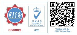 UK Cares Certificate Logo